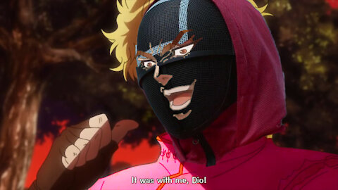 Hol Horse and Dio in Squid Game - JoJo's Bizarre Adventures meme