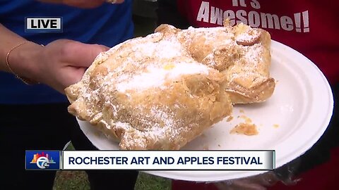 We're in Rochester for the Arts and Apples festival