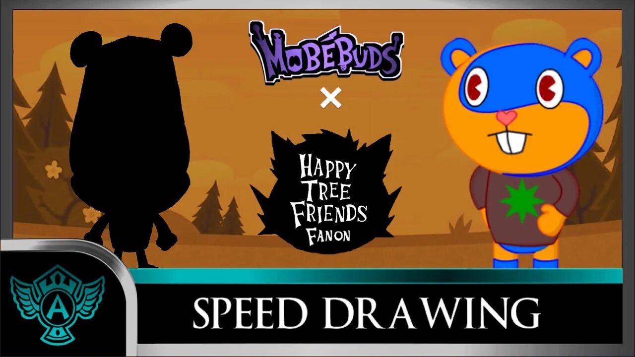 Speed Drawing: Happy Tree Friends Fanon - Beareo | Mobebuds Style