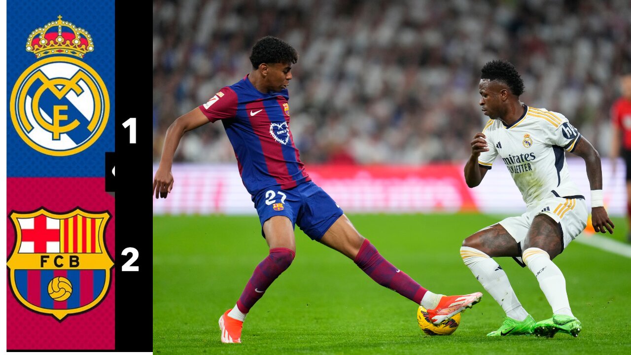 Real Madri (1) vs Barcelona (2) || Amistoso:RESUMERN