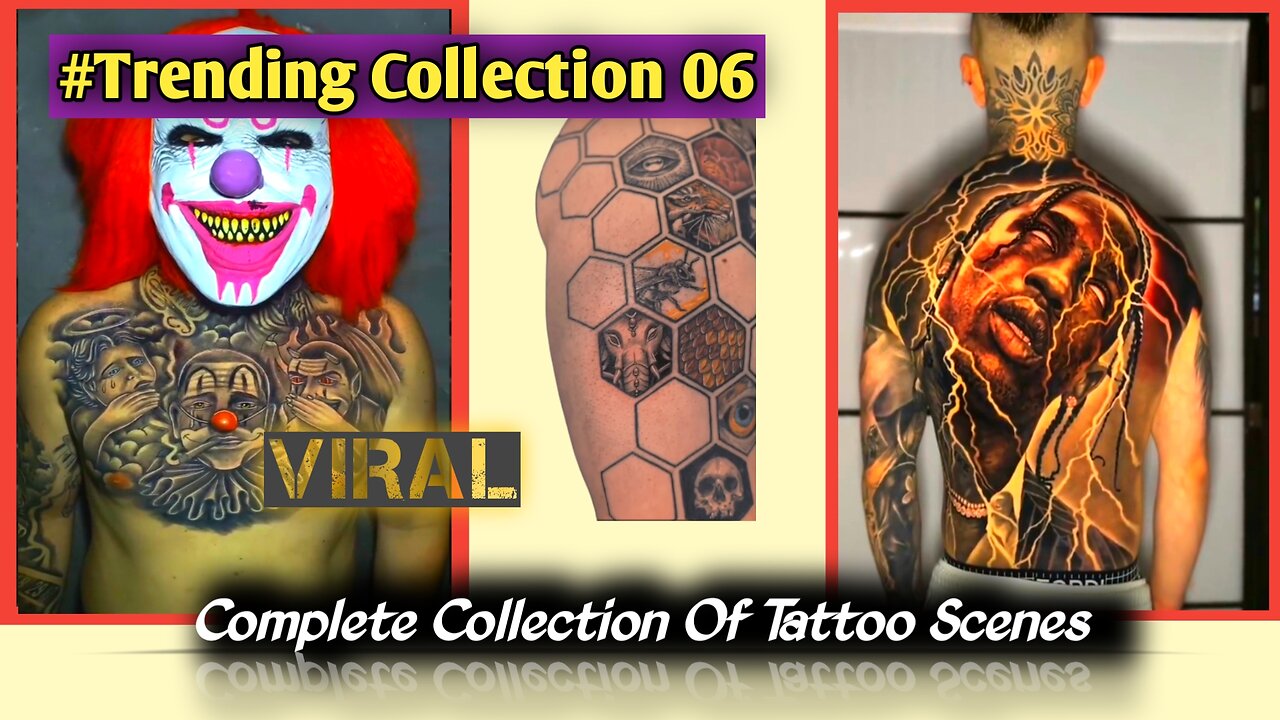 Beautiful Tattoos | Tattoo Design Video😯 | Most Beautiful Art😍 | Trending Tattoo Designs 💪| Epi06
