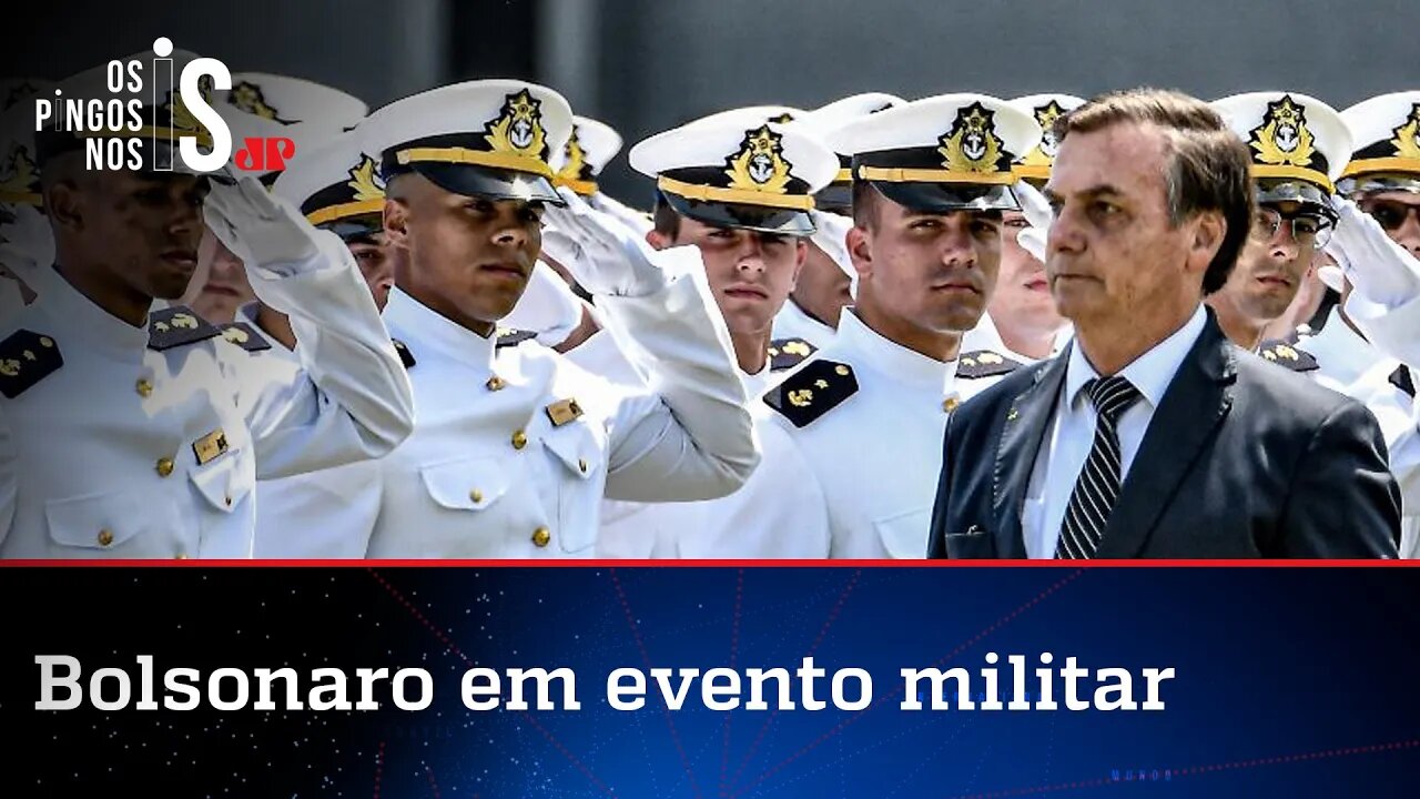 Bolsonaro afirma em evento militar: 'Brasil confia na atuação das Forças Armadas'