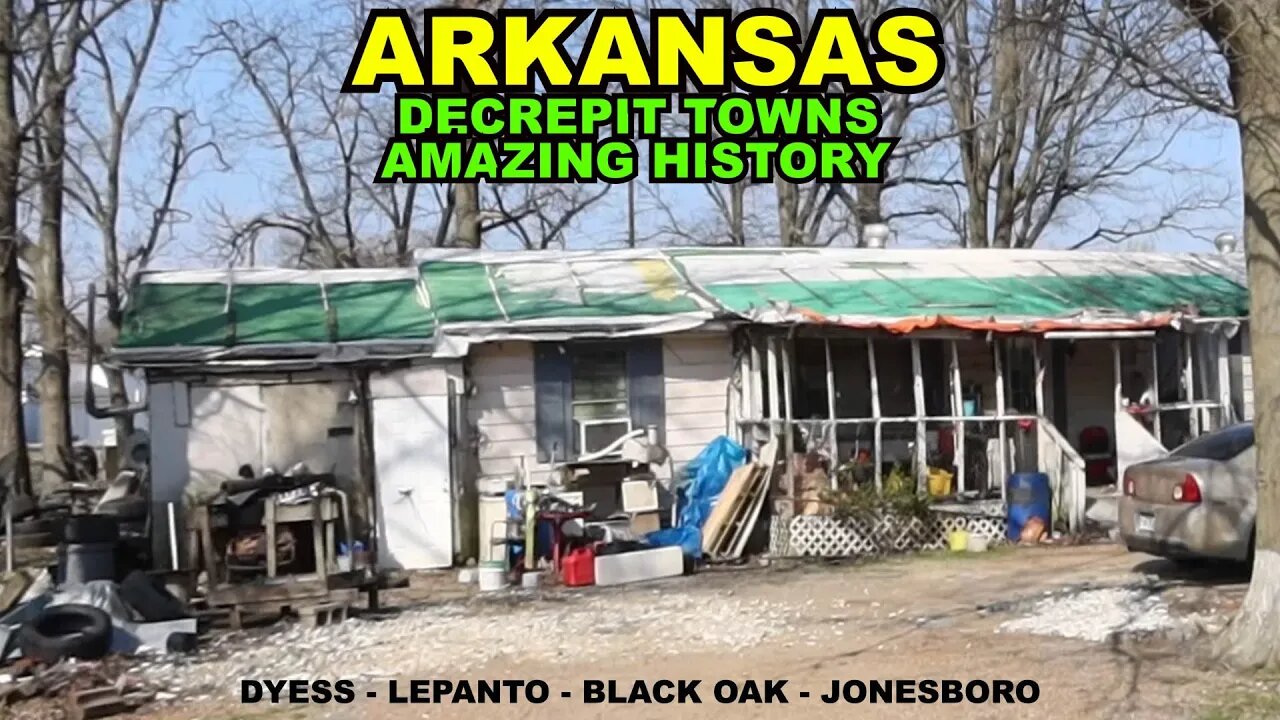 ARKANSAS: Decrepit Towns That Are Surprisingly Amazing - Johnny Cash's Childhood Home Visited