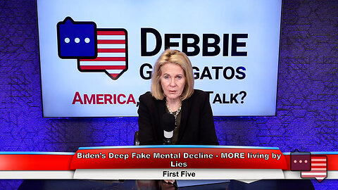 Biden’s Deep Fake Mental Decline - MORE living by Lies | First Five 6.18.24