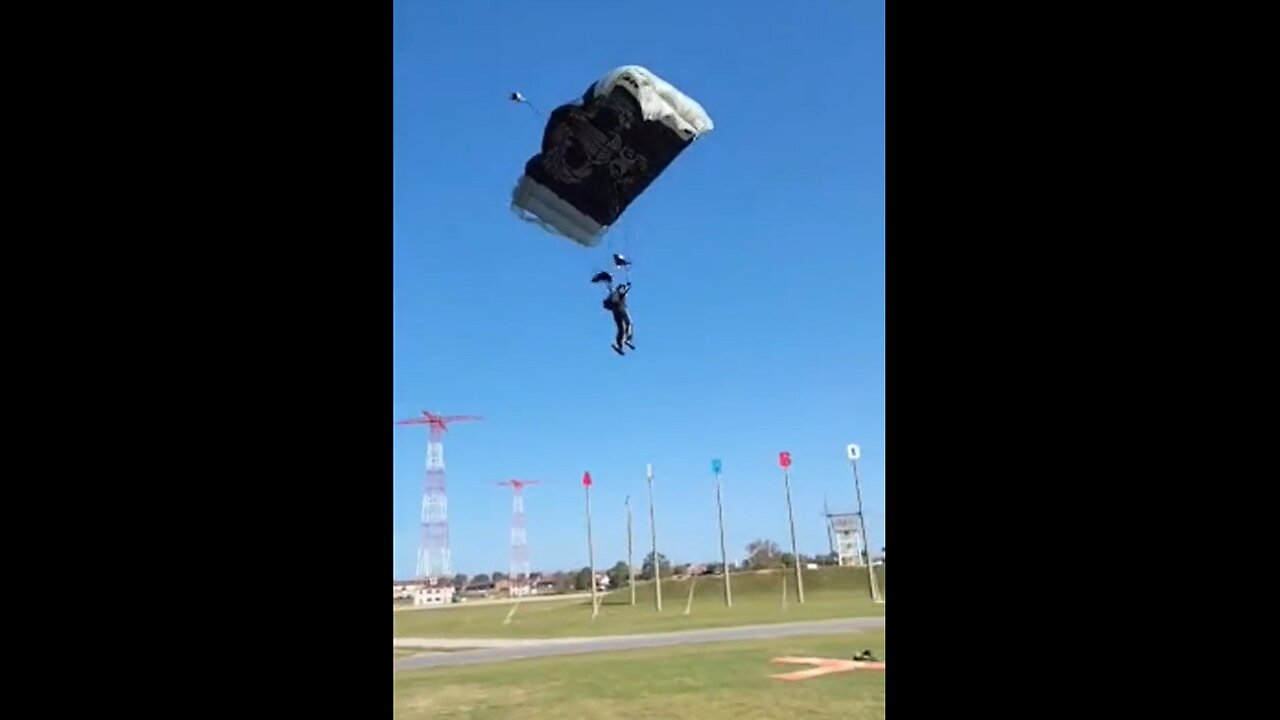 Just a normal airborne graduation Featuring the silver wings skydive team