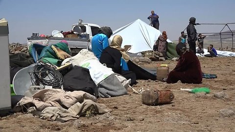Thousands Of Syrians Flee Latest Regime Offensive