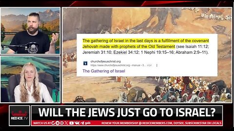 'The Gathering Of Israel' Is Going According To Plan - RedIceTV