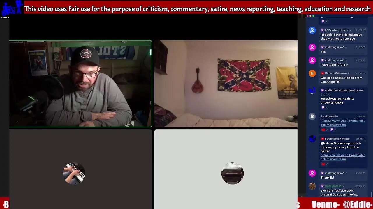 Thursday Night News and Chat with Eddie and Drunk Uncle