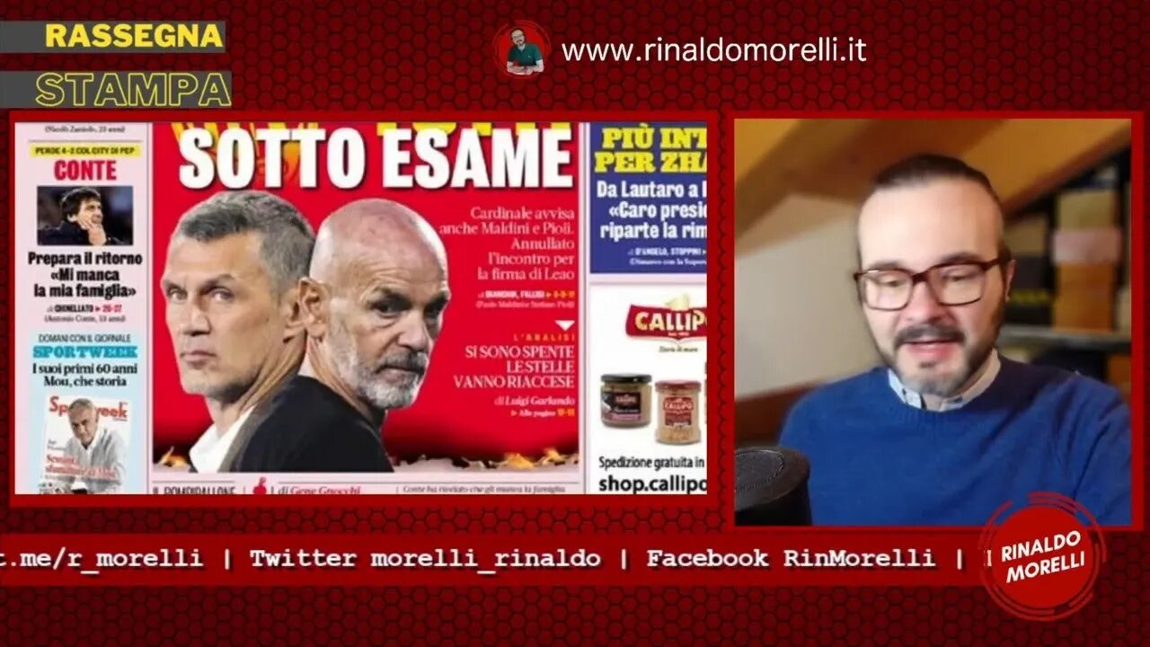 Rassegna Stampa 20.01.2023 #244 - Le sanzioni Juve, la gioia Inter e la modalità catastrofe Milan