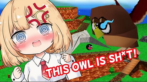 Amelia Watson Plays (or rages at) Mario 64 | Hololive Clips