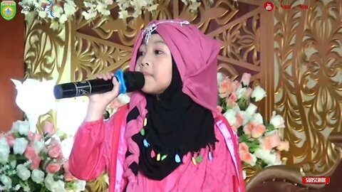 ANAK KECIL PINTER BER ASMAUL HUSNA & BERNYANYI GHIBAH DI TEMPAT HAJATAN PERNIKAHAN DI BANDAR SUMSEL