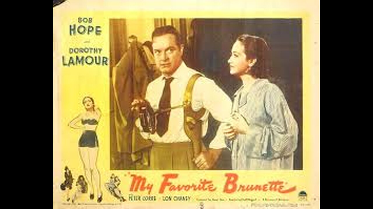 My Favorite Brunette Starring Bob Hope