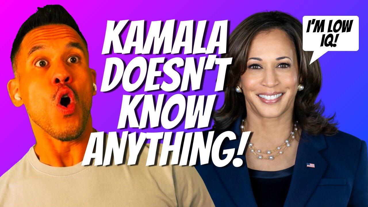 I'm So Sick of Kamala Harris Talking About DEMOCRACY!