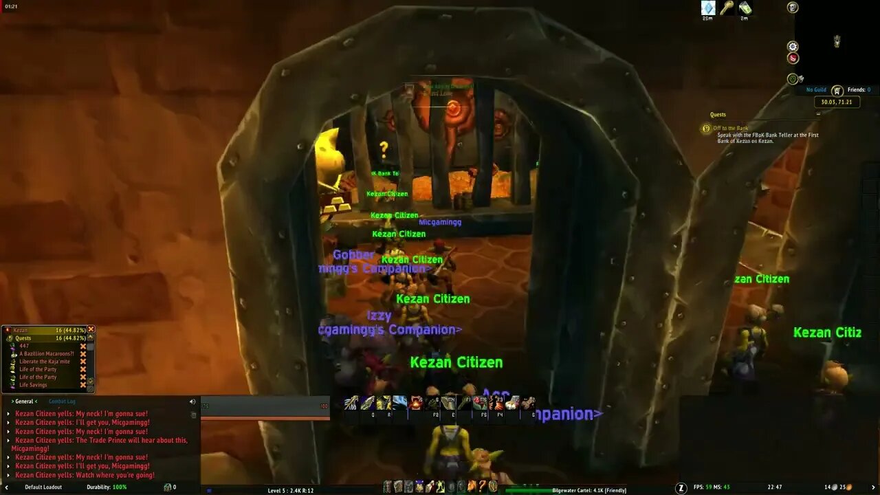 World of Warcraft Cataclysm Off to the Bank