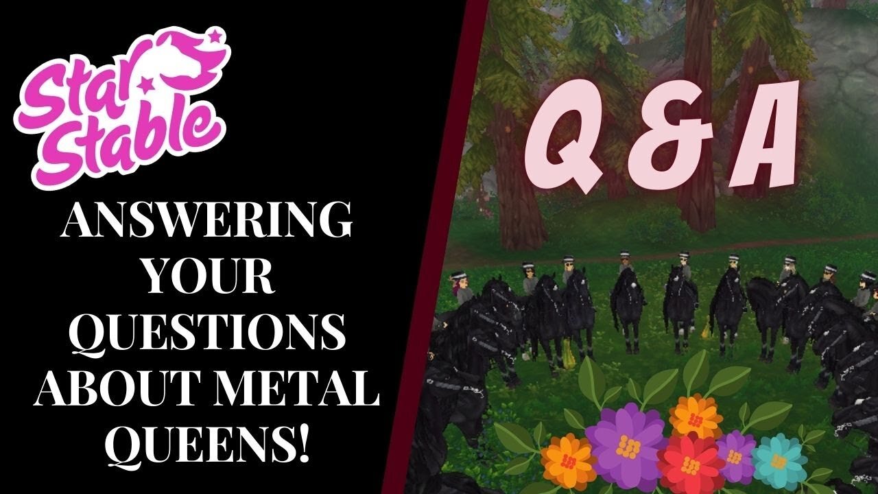 Answering YOUR Metal Queens QUESTIONS! 😱 | Star Stable | Quinn Ponylord