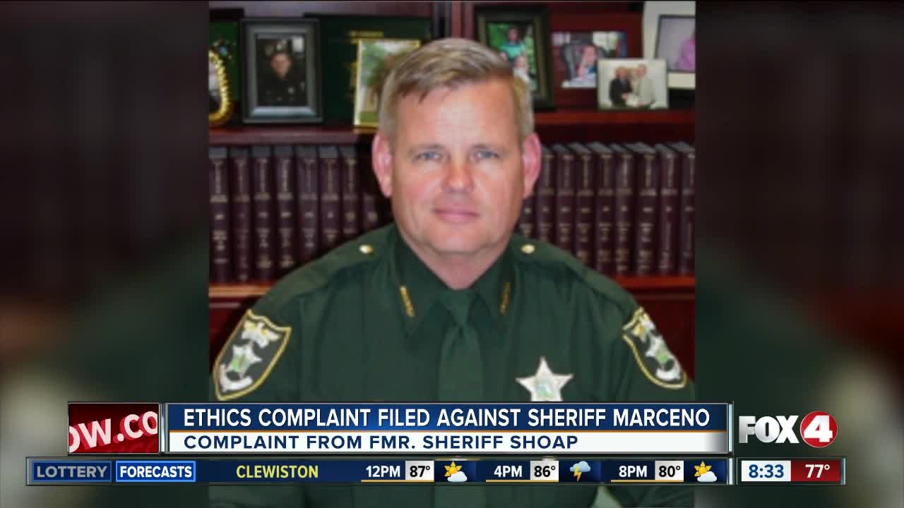 Sheriff Marceno's response to ethics complaint against him