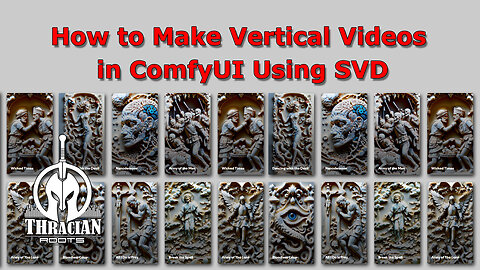 FAST & EASY: Making Vertical AI Videos for Spotify Canvas and TikTok in ComfyUI with SVD
