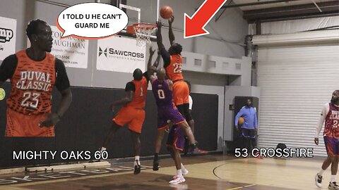 WE PLAYED AN UNDEFEATED TEAM IN THE PRO AM. 5V5 BASKETBALL MIGHTY OAKS VS CROSSFIRE.