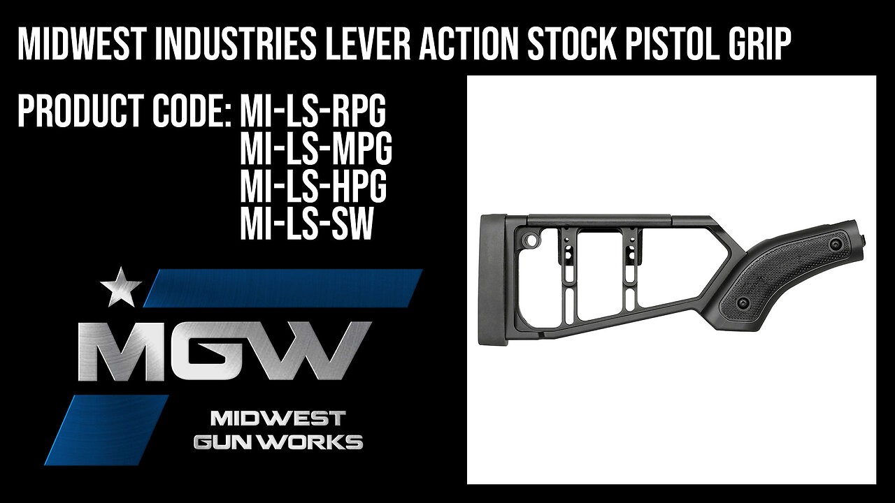 Midwest Industries Lever Action Stocks, Pistol Grip