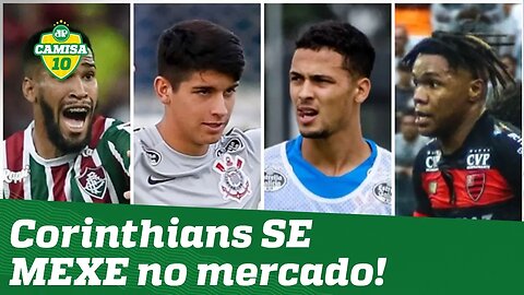 Corinthians SE MEXE no mercado! Saiba REFORÇOS e SAÍDAS!