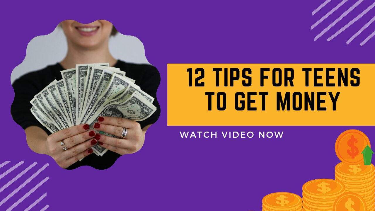 12 Easy Ways to Make Money for Teens(720P_HD)