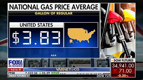 BIDENOMICS: Regular Price Of Gasoline At $3.83/Gallon — And Only Expected To "Go Up From Here"