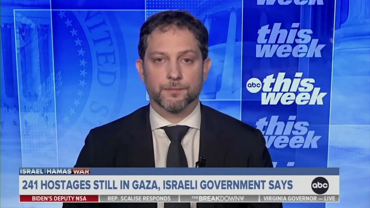 Deputy NSA Jon Finer Admits "Strong Views" Against Israel "Even Within The Biden Administration"