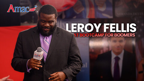 The Star-Spangled Banner | Leroy Fellis Sings at Bootcamp For Boomers
