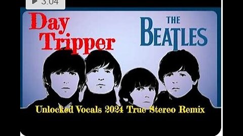 The Beatles 'Day Tripper' In A New Wide Stereo Unlocked Vocals Presentation | 2024 True Stereo Remix