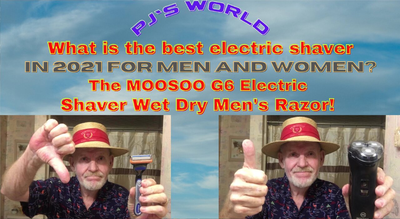 Why is the MOOSOO G6 Electric Shaver, best electric shaver in 2021 for men or women? I'll Show You!