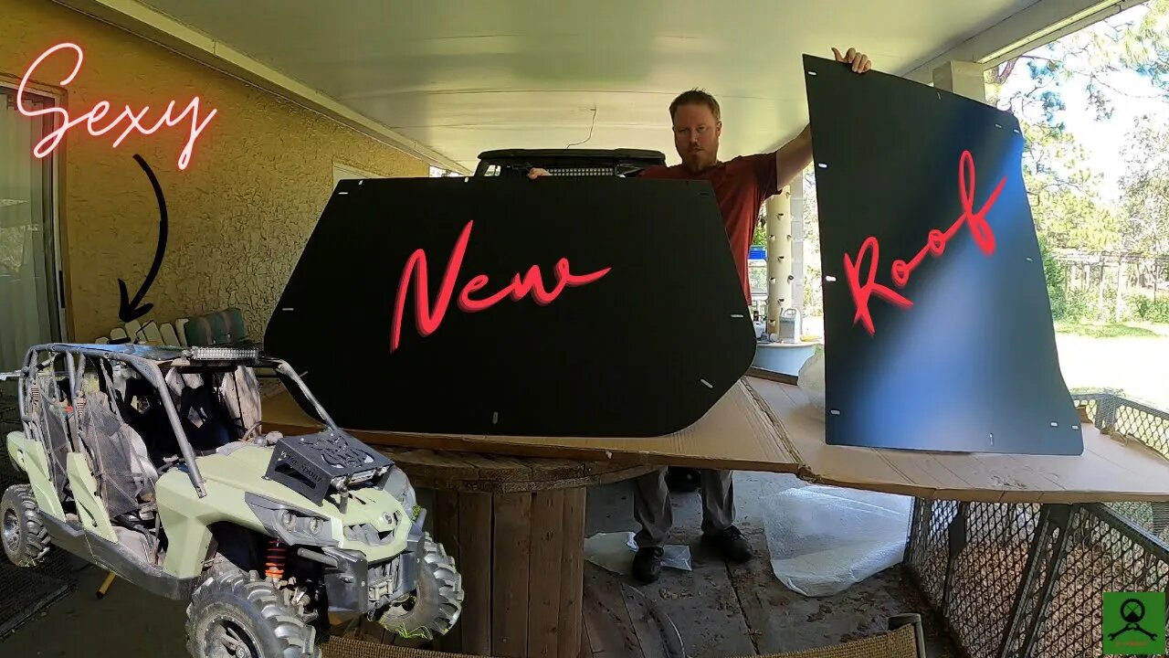 New Roof for the OG Can Am Commander Max!
