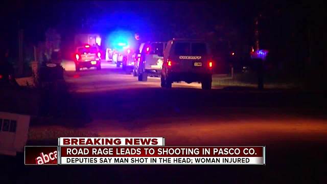 Pasco deputies investigating after man shot in face in apparent road rage incident