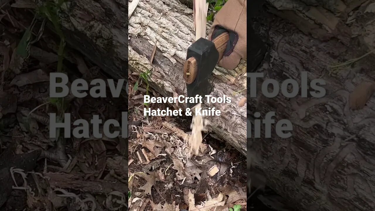 BeaverCraft Hatchet & Knife | Awesome Bushcraft Tool Combo!