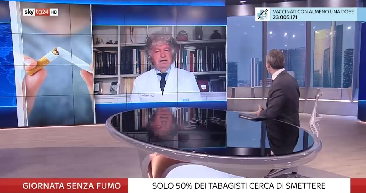 Prof. Umberto Tirelli a Sky TG24