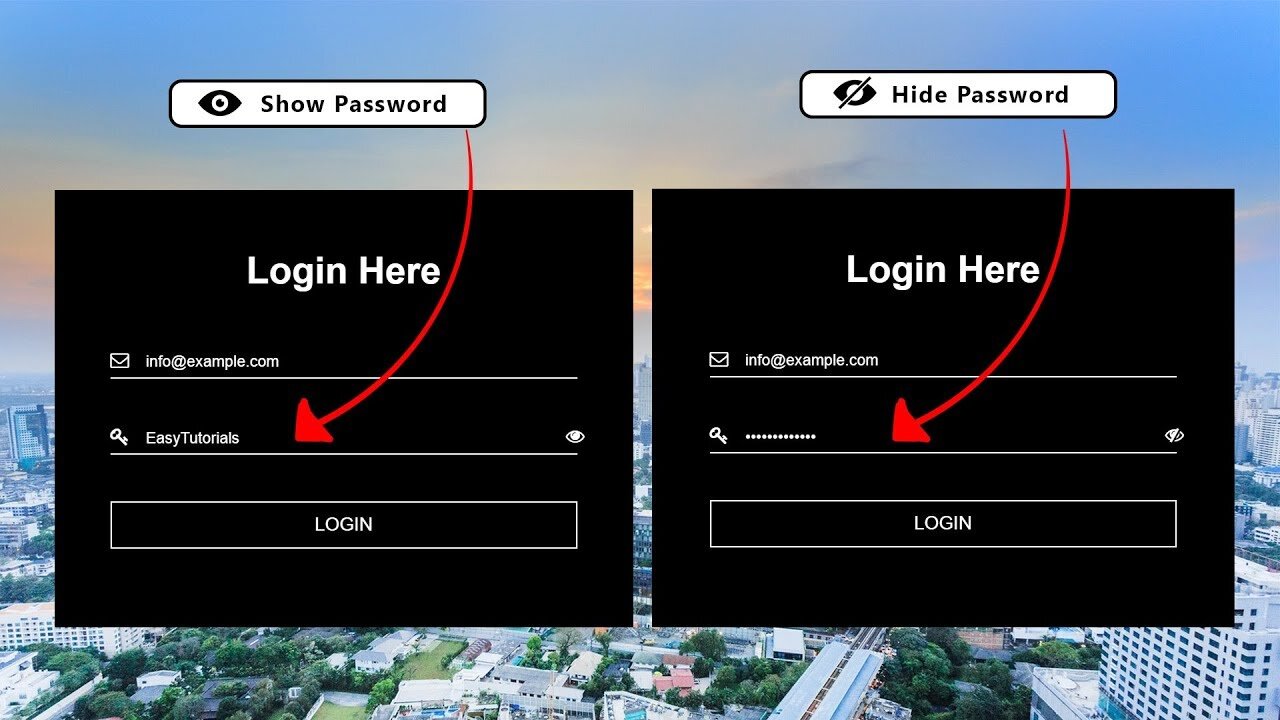 Create a Website That Grab Password and Personal Information