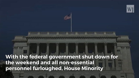 Pelosi Treats Democrats to Swanky Outing While Government Is Shut Down