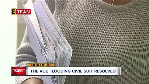 The Vue flooding civil suit resolved