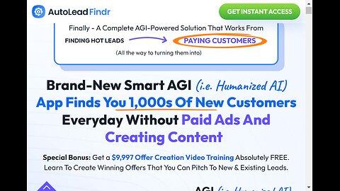 Autoleadfindr Demo: AI That Finds Customers for You Without Ads or Social Media