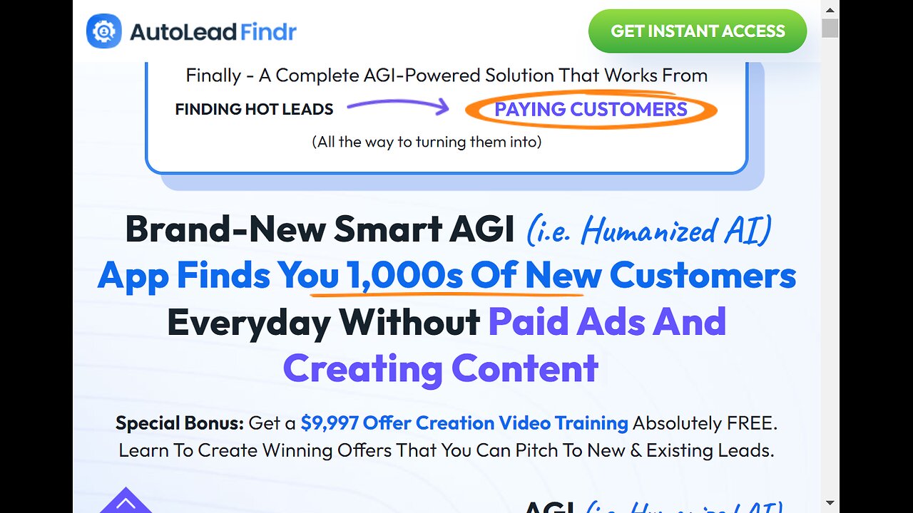 Autoleadfindr Demo: AI That Finds Customers for You Without Ads or Social Media