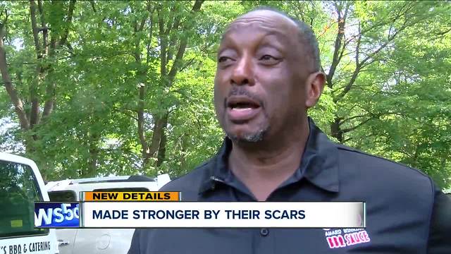Made stronger by their scars