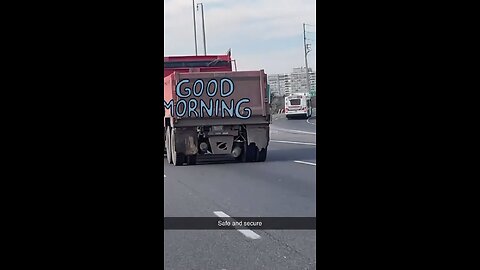 Dangerous Truck driver