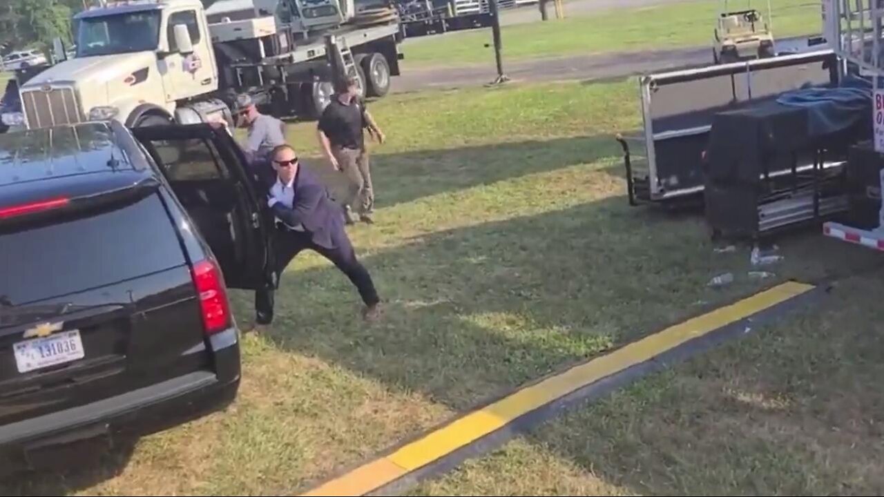 ⛔️ JUST IN: New Footage from Someone in Bleachers at Trump PA Rally Saturday