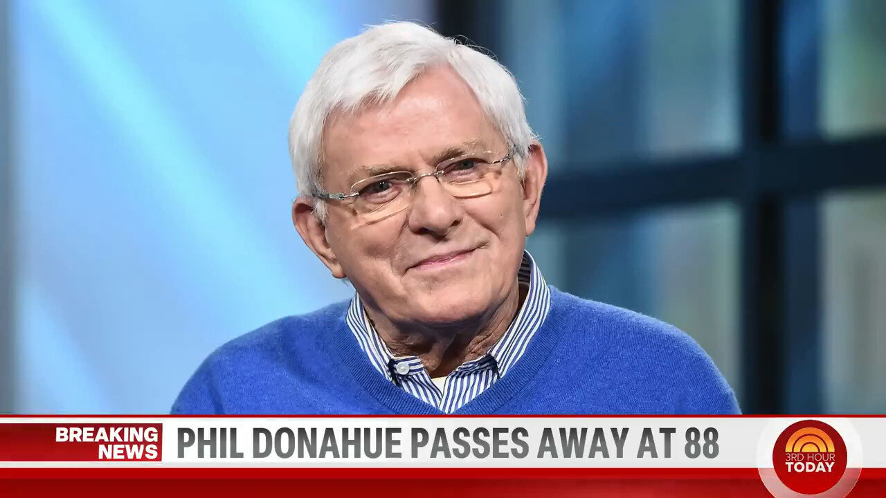 Talk Show Host Phil Donahue Dead At 88