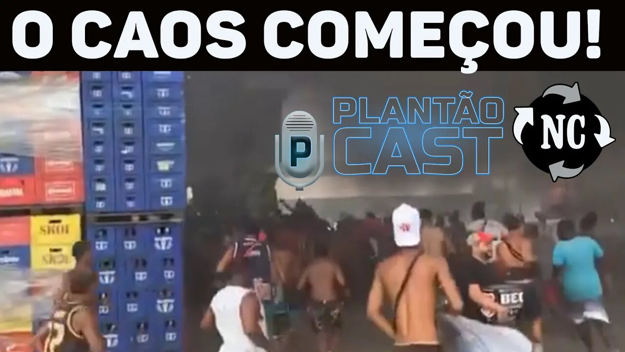 URGENTE! CEASA SAQUEADO, principal centro de distribuição de alimentos do RJ, BLOQUEIO CAMINHONEIROS