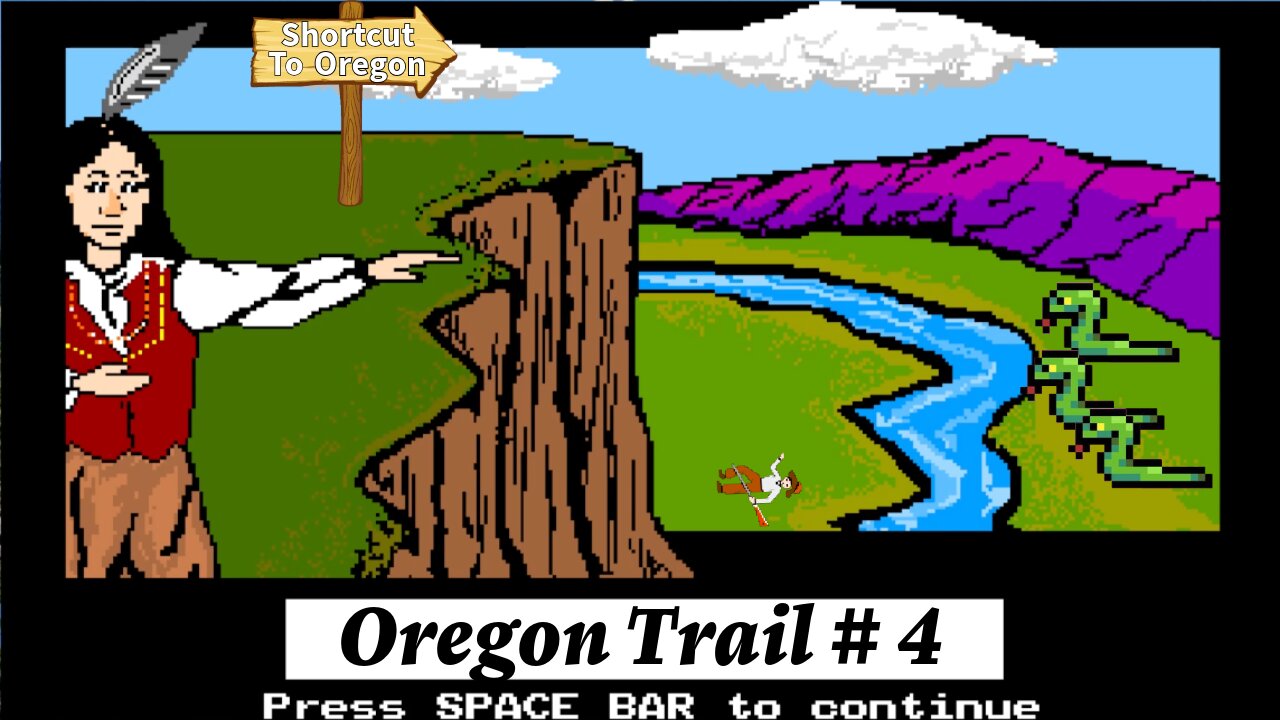 GIVE UNCLE NED A BRAKE!!! - Oregon Trail 1990 # 4