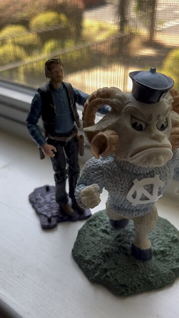 Clay was asleep when the game finished but he still wanted to celebrate today