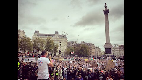 London 26.09.20. Anti Lockdown Protest