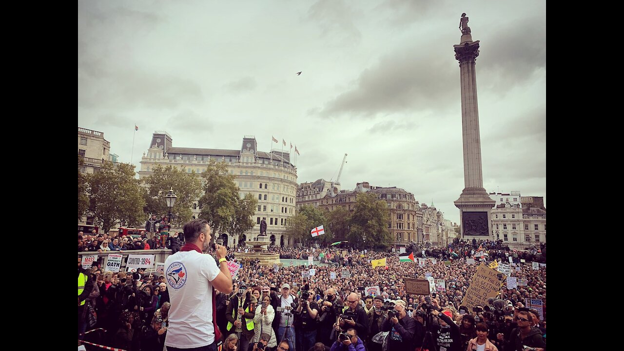 London 26.09.20. Anti Lockdown Protest