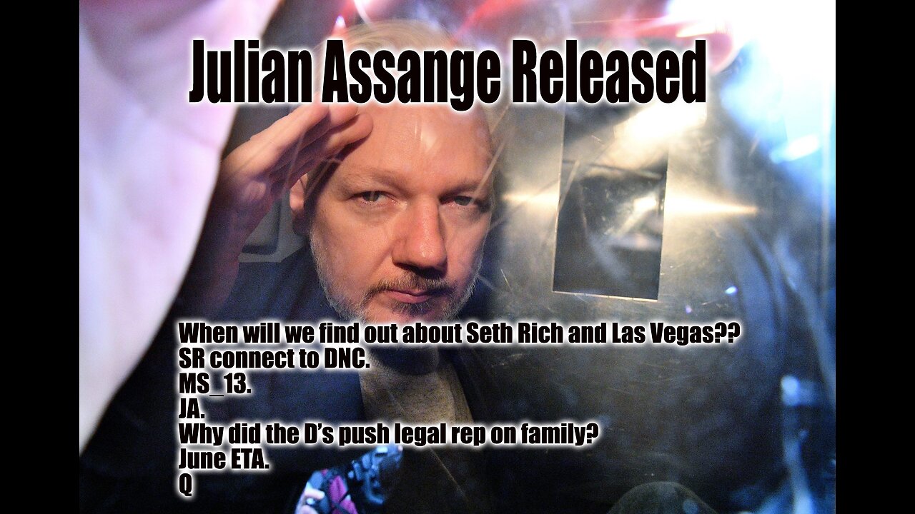 Julian Assange released from UK prison