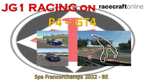 JG1 RACING on RCO - P4 - GT4 - Spa Francorchamps 2022 - BE